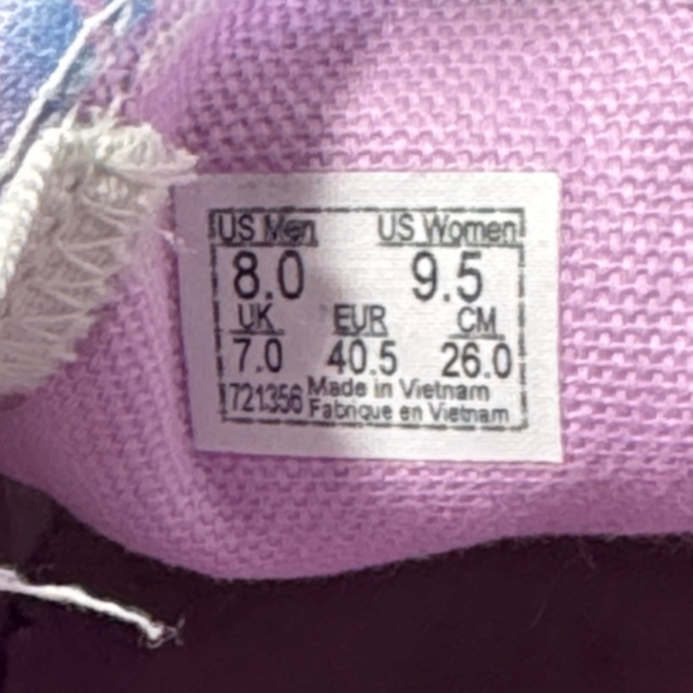 Vans Classic Slip-On Stack Form Butterfly Dreams Dreamy Psychedelic Women’s 9.5 - Picture 9 of 9